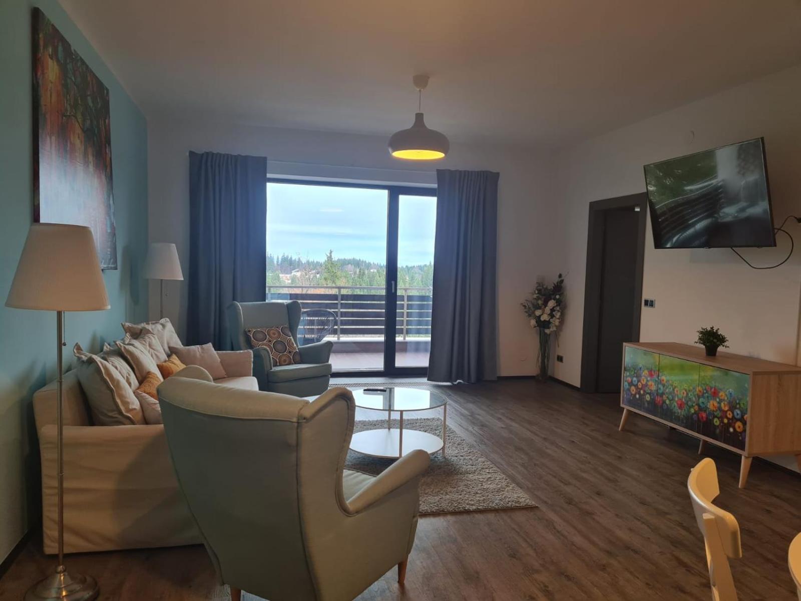 Fabulous Panorama Silver Mountain Apartments 포이아나브라소프 외부 사진
