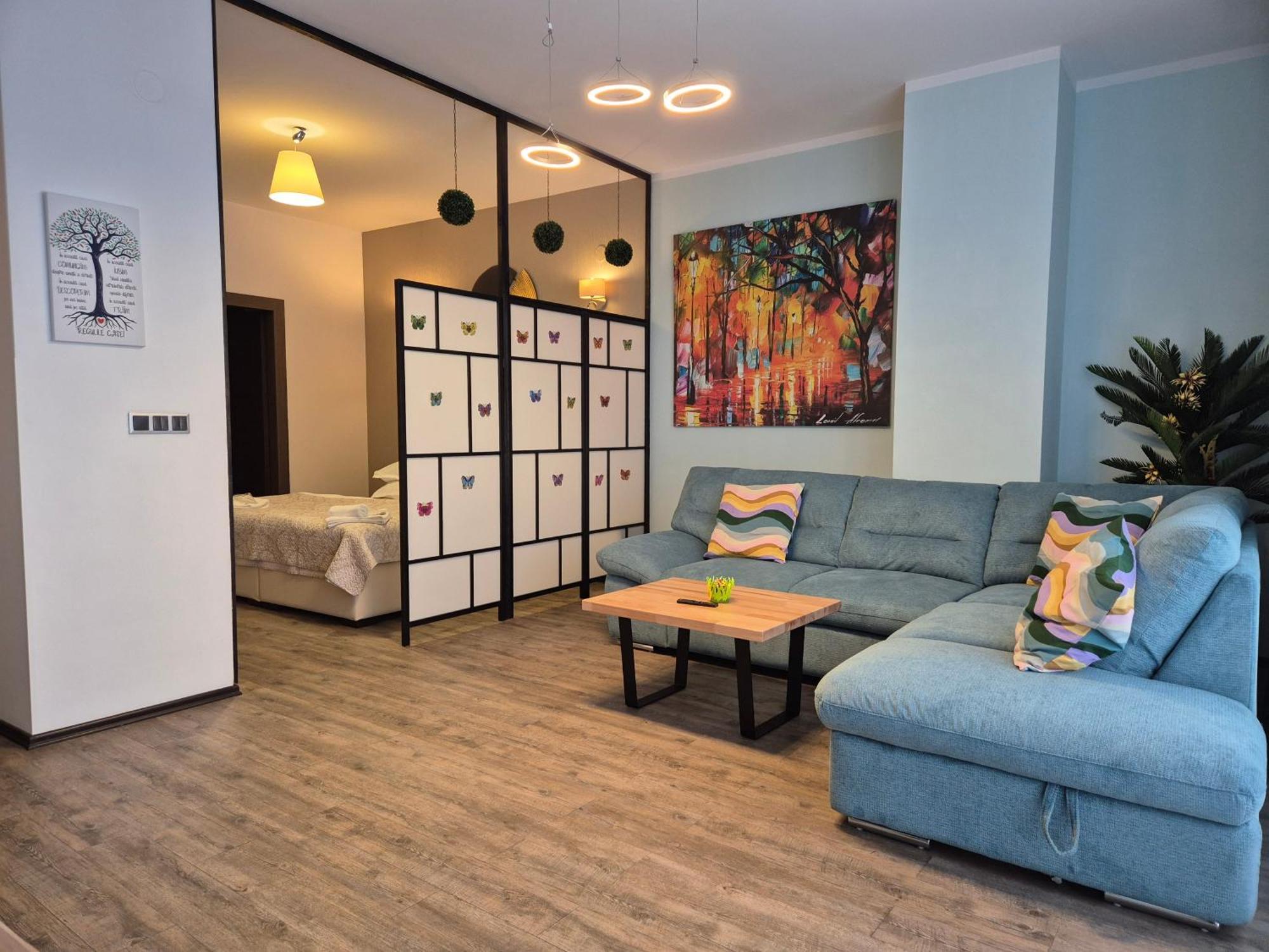 Fabulous Panorama Silver Mountain Apartments 포이아나브라소프 객실 사진